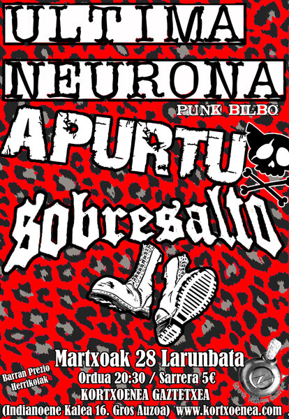 28.MAR. ULTIMA NEURONA, APURTU, SOBRESALTO